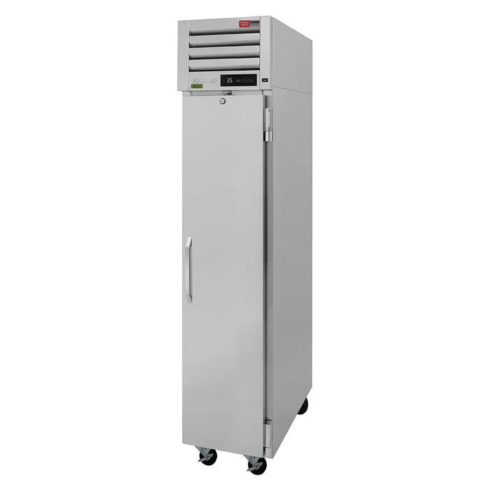 Turbo Air PRO-15R-N 17 3/4" One Section Reach In Refrigerator - (1) Right Hinge Solid Door, 115v - Donut-Supplies.Com