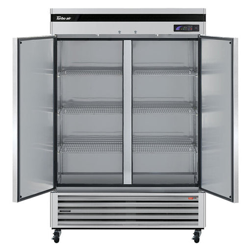 Turbo Air TSF-49SD-N Super Deluxe 54" Solid Door Reach-In Freezer with LED Lighting - Donut-Supplies.Com
