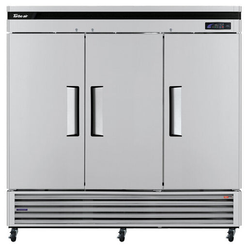 Turbo Air TSF-72SD-N Super Deluxe 82" Solid Door Reach-In Freezer with LED Lighting - Donut-Supplies.Com