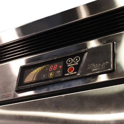 Turbo Air TSR-72SD-N Super Deluxe 82" Bottom Mounted Solid Door Reach-In Refrigerator with LED Lighting - Donut-Supplies.Com