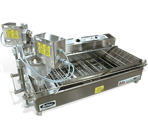 Belshaw Donut Robot® Mark VI (4-1/2" Flight Bar) with Dual Plain Depositor 1-13/16" for Cake Donut Production - Donut-Supplies.Com