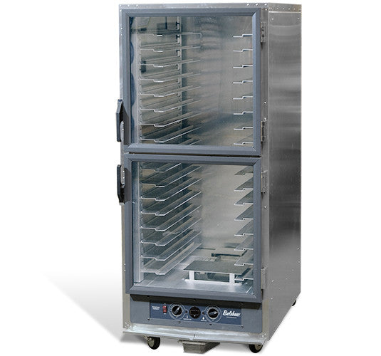 Belshaw CP3 (208-240 Volts, 50-60 hz, 1-phase) 17-shelf cabinet proofer with (2)'Dutch' Doors, Temperature reads in Celsius with Autowater