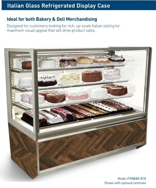 Federal Industries (ITR6026-B18)- 60" Full Service Case w/Straight Glass (Refrigerated) 120V - Donut-Supplies.Com