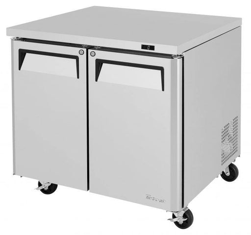 Turbo Air MUF-36-N 36 1/4" W Undercounter Freezer w/ 1 Section & 2 Solid Doors - Donut-Supplies.Com