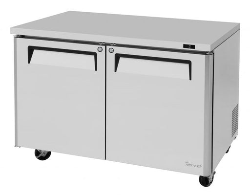 Turbo Air MUF-48-N 48 1/4" W Undercounter Freezer w/ 2 Sections & 2 Solid Doors - Donut-Supplies.Com