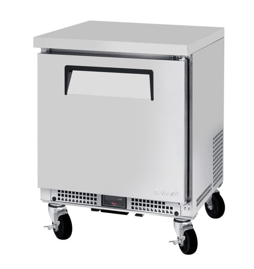 Turbo Air MUR-24S-N6 M3 Series 24" Shallow Depth Undercounter Refrigerator w/ 1 Section & Solid Door - Donut-Supplies.Com