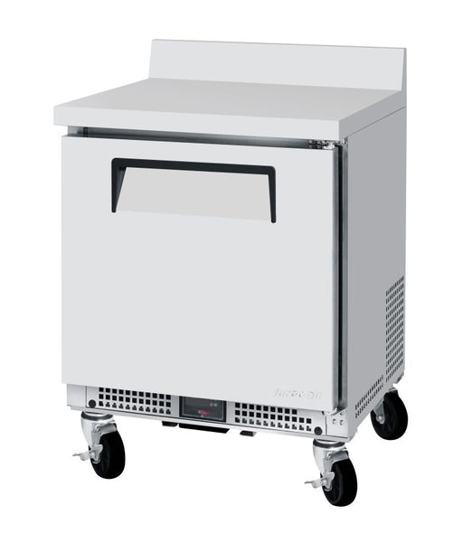 Turbo Air MWR-24S-N6 M3 Series 24" Shallow Depth Undercounter Worktop Refrigerator w/ (1) Section, 1 Solid Door - Donut-Supplies.Com