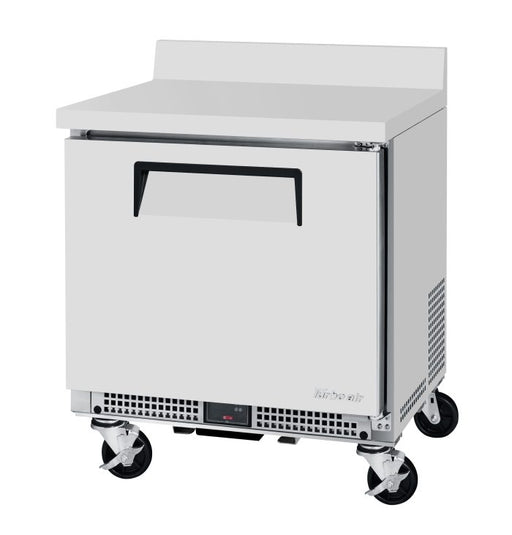 Turbo Air MWR-27S-N6 M3 Series 27" Shallow Depth Undercounter Worktop Refrigerator w/ (1) Section, 1 Solid Door - Donut-Supplies.Com