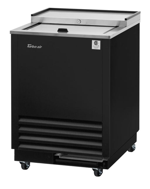 Turbo Air TBC-24SB-GF-N6 25" Black Laminate Exterior, Glass Froster - Donut-Supplies.Com