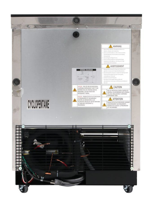 Turbo Air TBC-24SD-GF-N6 25" Stainless Steel Glass Froster - Donut-Supplies.Com