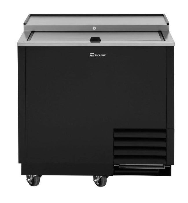 Turbo Air TBC-36SB-GF-N 36" Black Laminate Exterior, Glass Froster - Donut-Supplies.Com