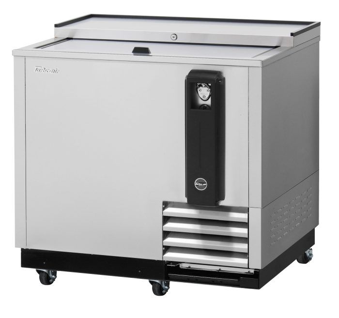 Turbo Air TBC-36SD-N6 36" Super Deluxe Stainless Steel Bottle Cooler - Donut-Supplies.Com