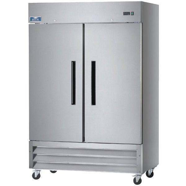 Arctic Air AR49 Two Section Solid Door Reach-in Refrigerator - Donut-Supplies.Com