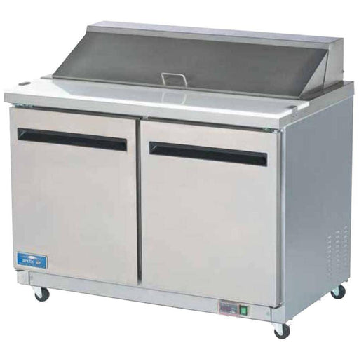 Arctic Air AST60R 60" Two Door Sandwich / Salad Prep Refrigerator - Donut-Supplies.Com