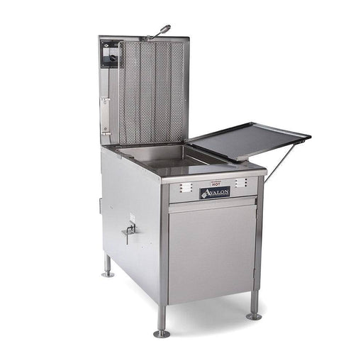 Avalon (ADF26-G) 18" x 26" Natural Gas Fryer, Standing Pilot, No Power, left Side Drain Board - Donut-Supplies.Com