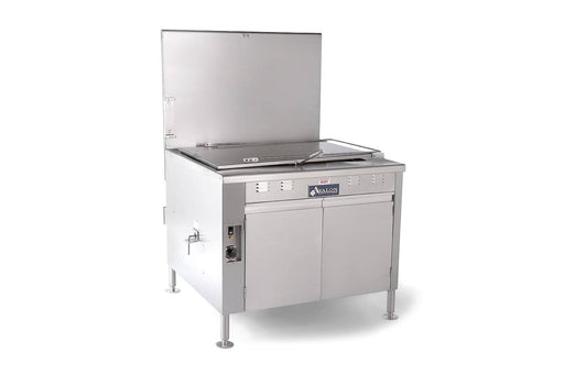 Avalon (ADF34-G-P-BA) 24" X 34" PROPANE GAS FRYER, ELECTRONIC IGNITION, Left Side Drain Board with Submerger - Donut-Supplies.Com