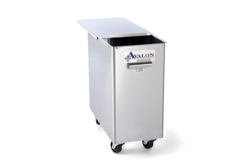 Avalon Stainless Steel Ingredient Bin with a Center Divider (AIB150D) - Donut-Supplies.Com