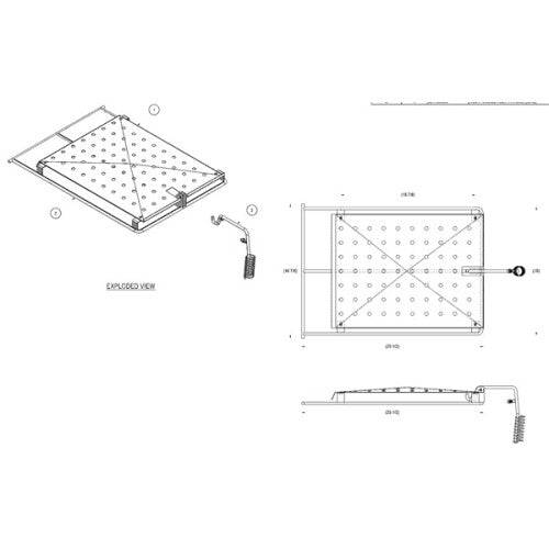 Submerger Screens For Belshaw Electric Donut Fryers (3 Options) - Donut-Supplies.Com