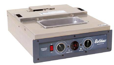 Belshaw (CP-2/ CP-1002) 208-240 Volts, 50-60 hz, 1-phase 17-shelf cabinet proofer with (2)'Dutch' Doors with Autowater - Donut-Supplies.Com