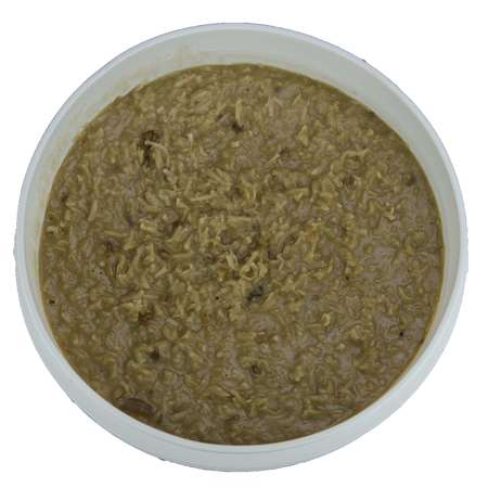 Brill German Chocolate Icing with Pecans 18 pounds RTU - Donut-Supplies.Com