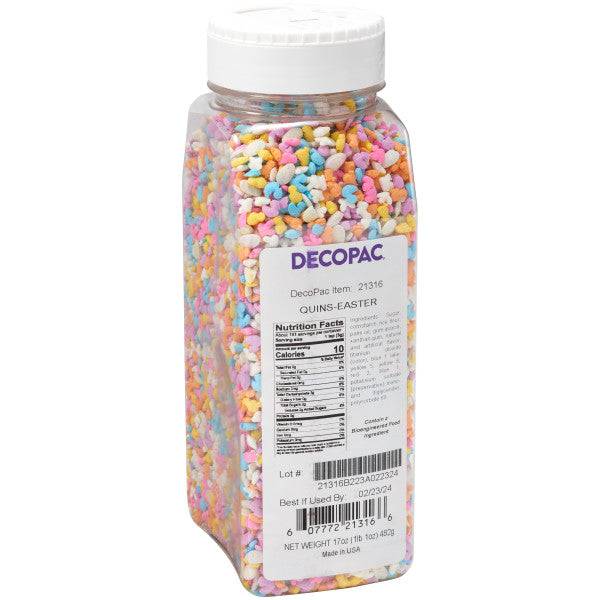 Easter Quins Sprinkles 17 oz - Donut-Supplies.Com