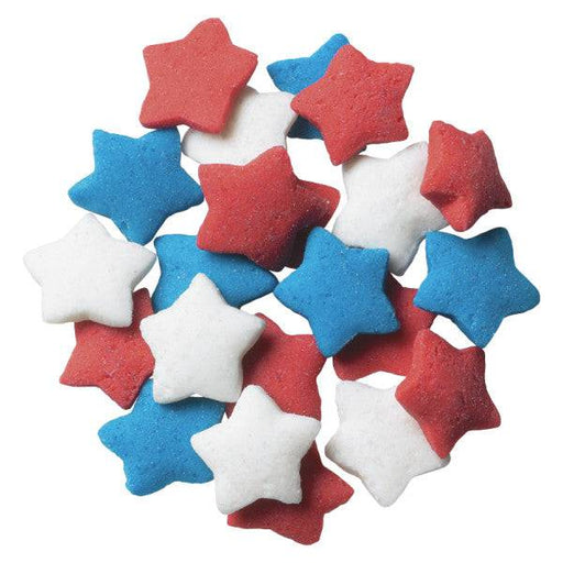 Patriotic Star Quins Sprinkles 16.5 oz - Donut-Supplies.Com