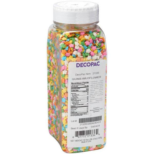 Wildflower Quins Sprinkles 16.5 oz - Donut-Supplies.Com