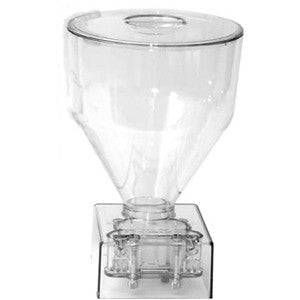 Edhard F-5003 6 quart hopper single Spout includes (Single 7/16"D x 3 1/2"L F-3094 Spout) - Donut-Supplies.Com