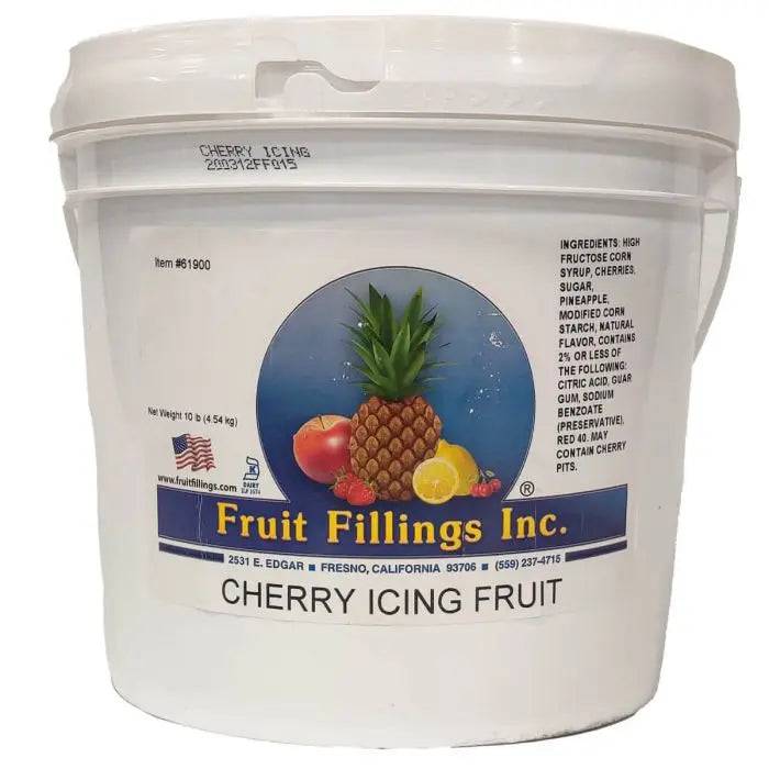 Cherry Icing Fruit by Fruit Filling Inc. (Organic) - Donut-Supplies.Com