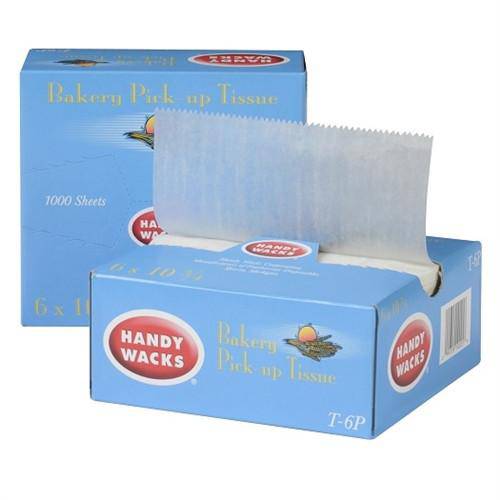 Handy Wacks 640 Bakery Tissues (10 boxes of 1000) - Donut-Supplies.Com