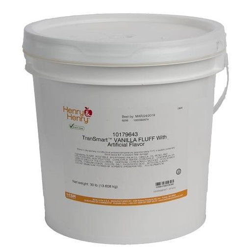 Henry & Henry Vanilla Icing (Vanilla Fluff)- great white filling for donuts - Donut-Supplies.Com