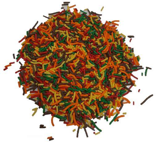 Autumn Blend Sprinkles/Jimmies - Donut-Supplies.Com