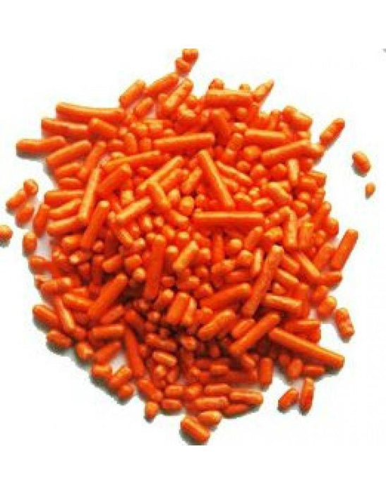 Orange Decorettes / Sprinkles / Jimmies - Donut-Supplies.Com