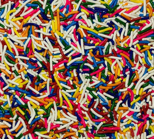 Rainbow Decorettes / Sprinkles / Jimmies - Donut-Supplies.Com