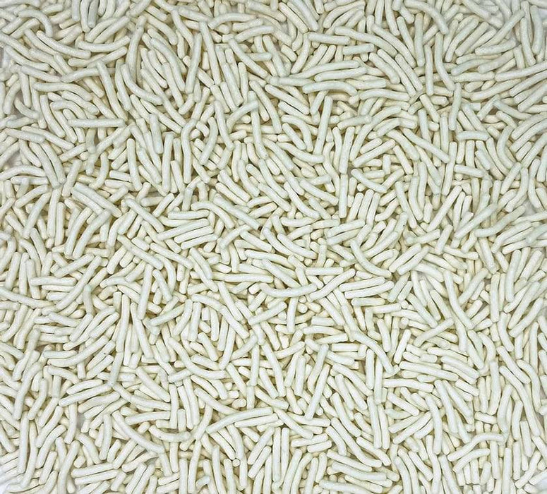 White Decorettes / Sprinkles / Jimmies - Donut-Supplies.Com