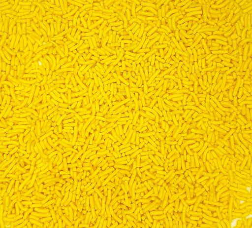 Yellow Decorettes / Sprinkles / Jimmies - Donut-Supplies.Com
