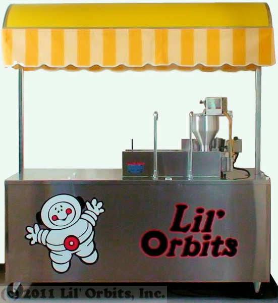 Vendor Cart with Downdraft Filtration and Automatic Fire Suppression system (SS2400) - Donut-Supplies.Com
