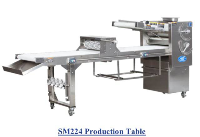 LVO SM224-6 Donut Production Table Sheeter Left To Right Production - Donut-Supplies.Com