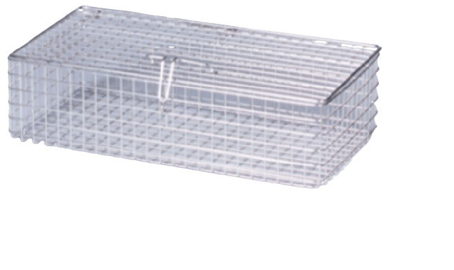 Pan Washer Stainless Steel Utensil Basket With Hold Down - Donut-Supplies.Com