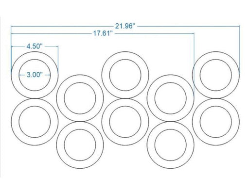 Rotary Round (NOT HEX) Donut Cutter for Machine Use (Custom Size) - Donut-Supplies.Com