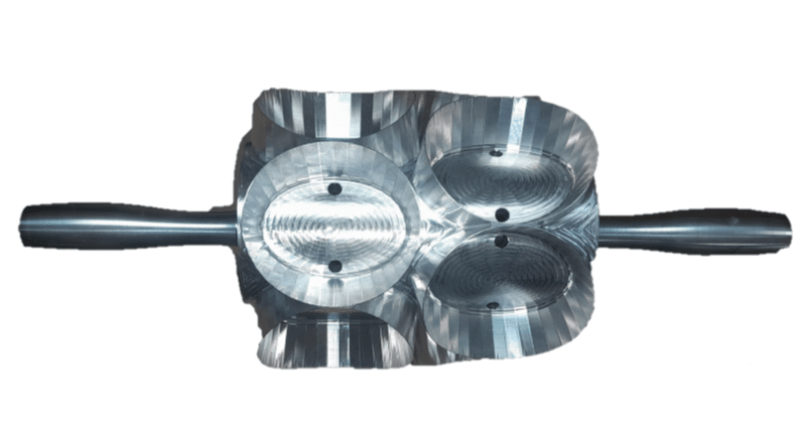 Junior Two Row Round/Bismark Biscuit Cutter 4 Sizes options - Donut-Supplies.Com