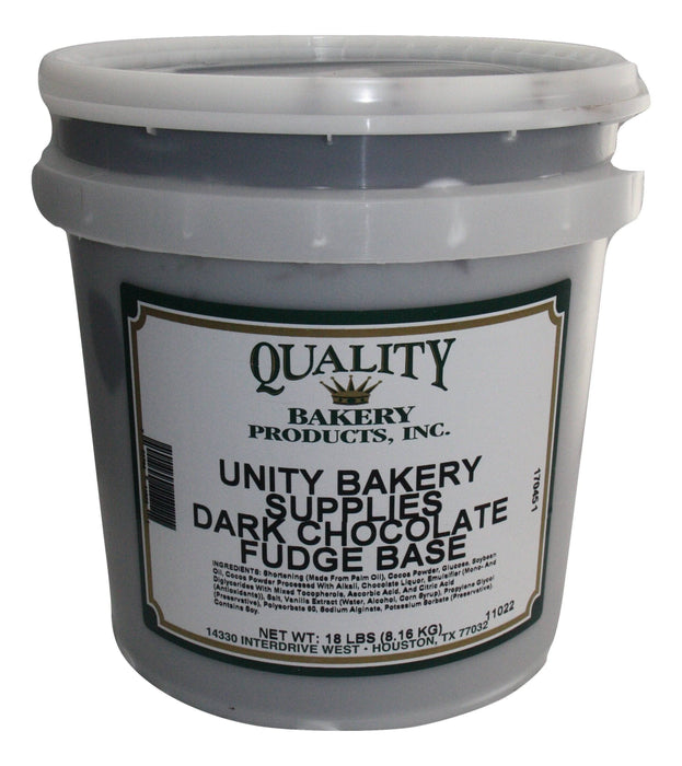 Quality Dark Chocolate Fudge Base For Icings and Glaze-36 pounds - Donut-Supplies.Com