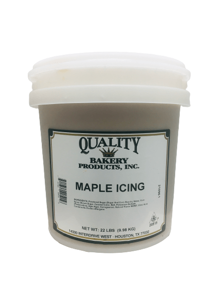 Quality Maple Icing 22 Pounds Ready To Use - Donut-Supplies.Com
