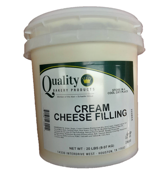 Quality Cream Cheese Filling 20 lb - Donut-Supplies.Com
