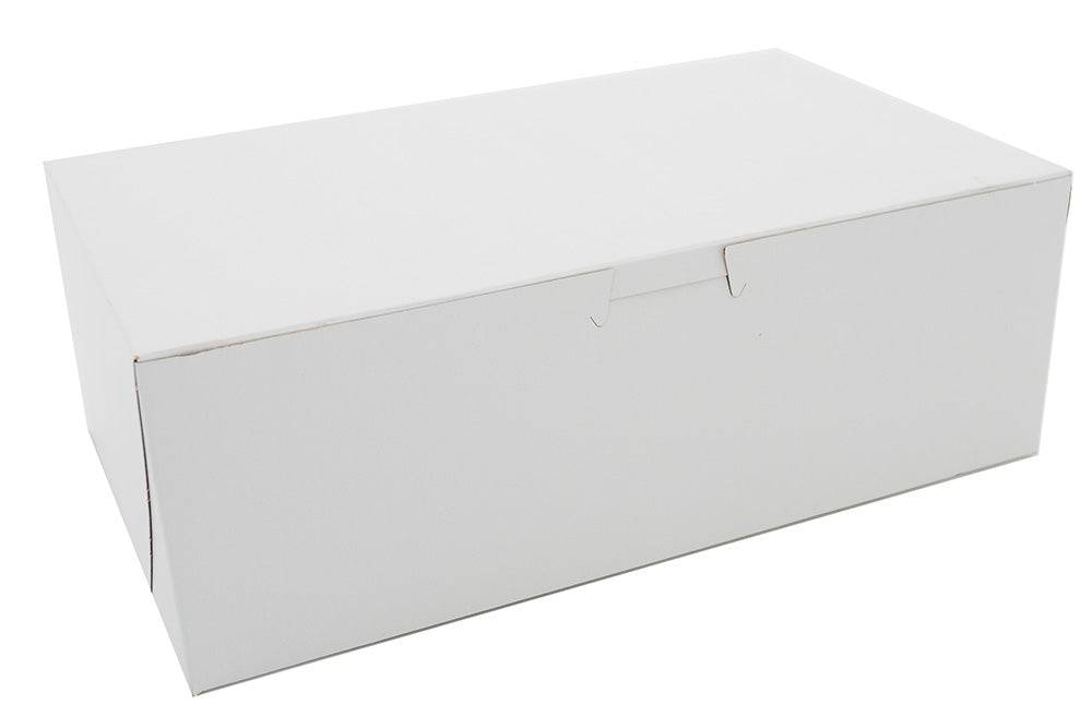 10 X 6-3/4 X 3-1/2 White Auto Fold Box 200 Count - Donut-Supplies.Com
