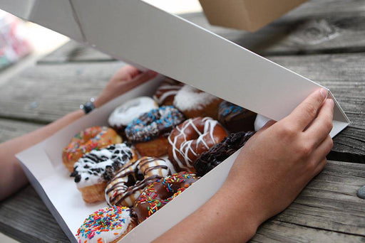 14 x 10 x 3-1/2 Auto Fold Box (125 Count) - Donut-Supplies.Com