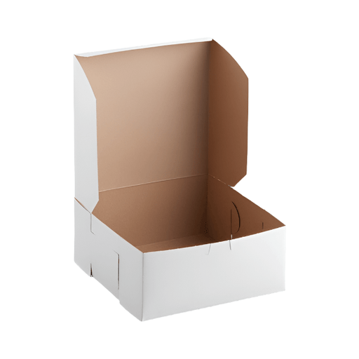 9X9X4 Lock Corner Bakery Box (200) count - Donut-Supplies.Com