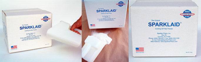 Oil-Max Sparklaid Filter / Filtration Powder-40LBS - Donut-Supplies.Com