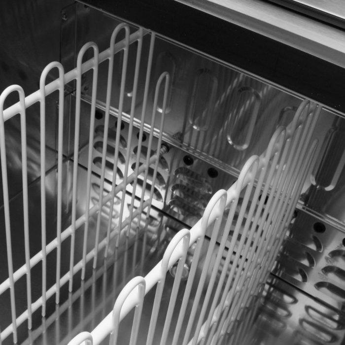 Turbo Air TBC-24SD-N6 24" Super Deluxe Stainless Steel Bottle or Can Cooler - Donut-Supplies.Com