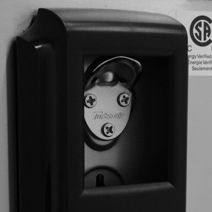 Turbo Air TBC-24SD-N6 24" Super Deluxe Stainless Steel Bottle or Can Cooler - Donut-Supplies.Com